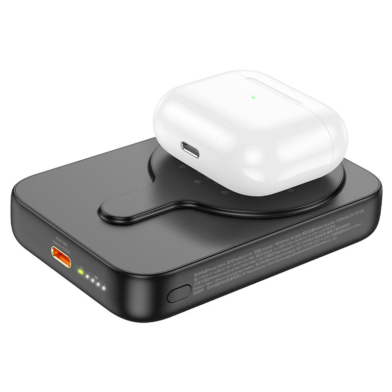 Power bank “J117A Esteem” PD20W + QC3.0 wireless charging 10000mAh