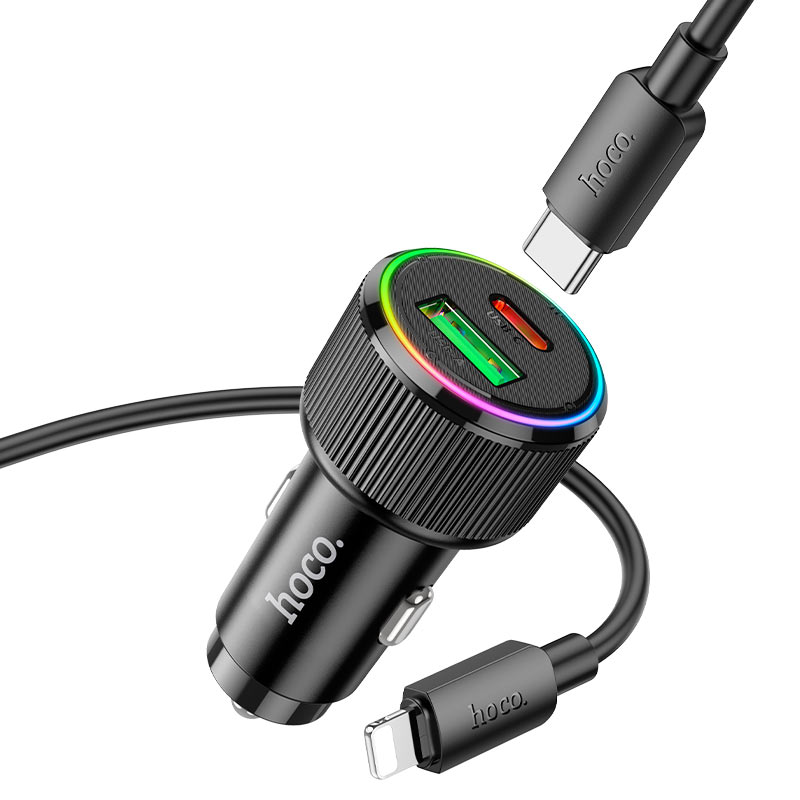 Car charger “NZ14A Guerrero” 38W cable set
