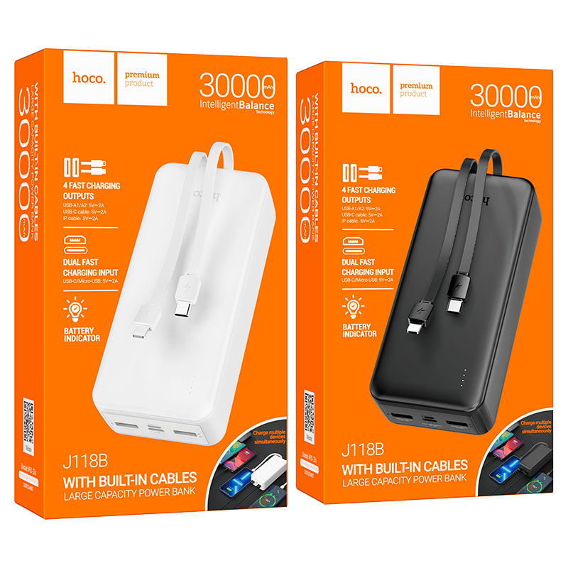 Power bank “J118B Speed energy” 30000mAh