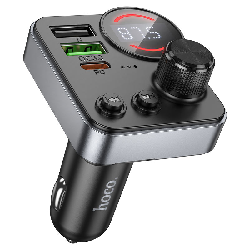 Car charger “E86 Alegria” PD30W QC3.0 with wireless FM transmitter