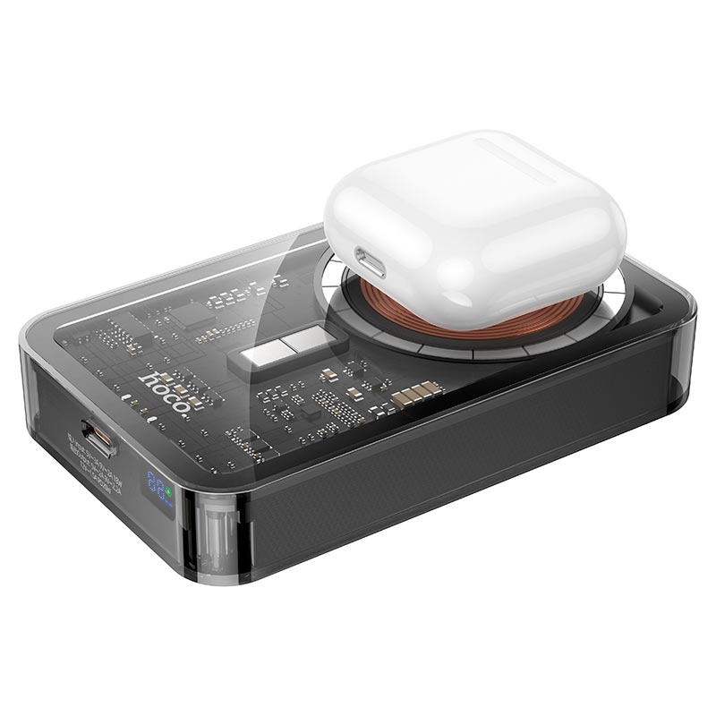 Power bank “Q14A Ice Crystal” PD20W + QC3.0 wireless charging 10000mAh