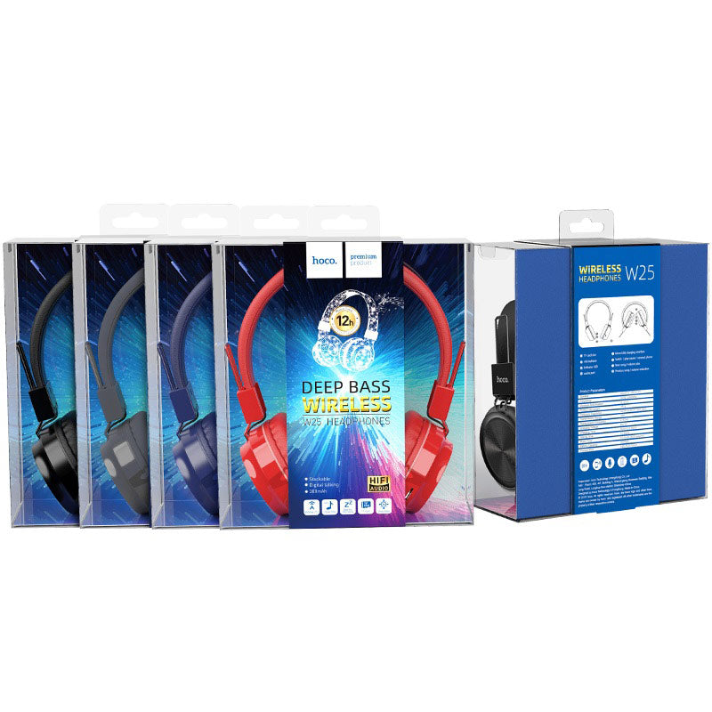Headphones “W25 Promise” wireless and wired with mic