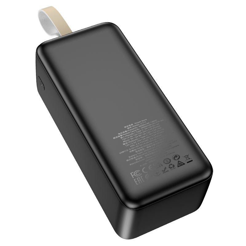 Power bank “J111C Smart charge” PD30W + QC3.0 40000mAh