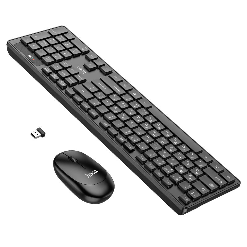 Keyboard + mouse set “GM17” wireless EN / RU.
