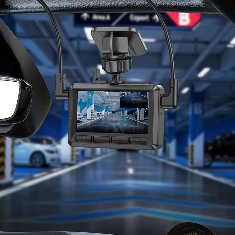 Dash cam “DV3” dual channel driving recorder