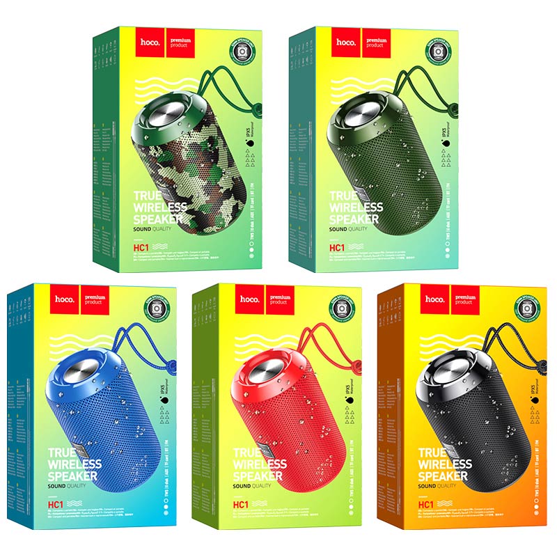 Wireless speaker “HC1 Trendy sound” sports portable loudspeaker.