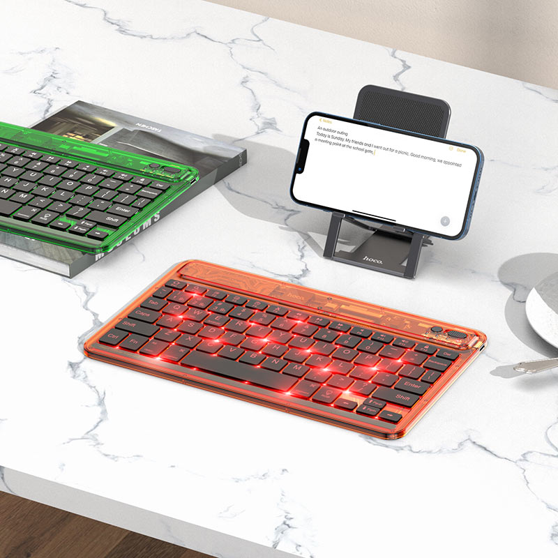 Wireless keyboard “S55 Transparent Discovery edition”English.