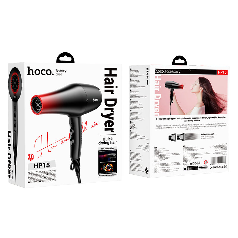 Hoco HP15 Hot and Cold Air Hair Dryer