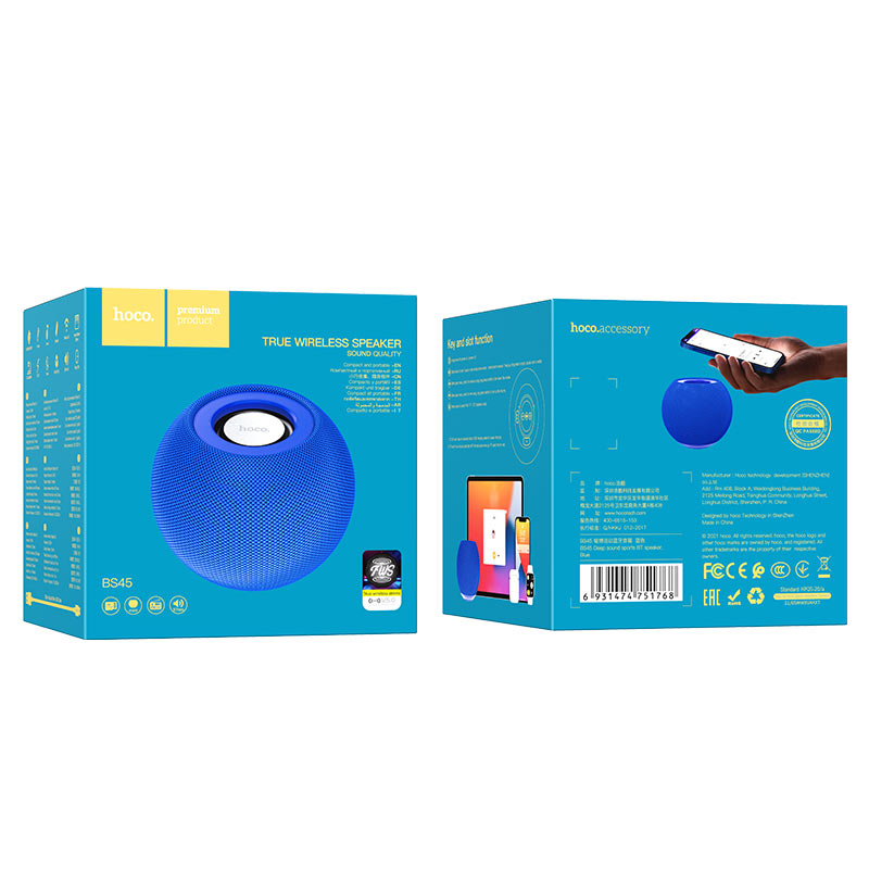 Wireless speaker "BS45 deep sound"sports portable loudspeaker