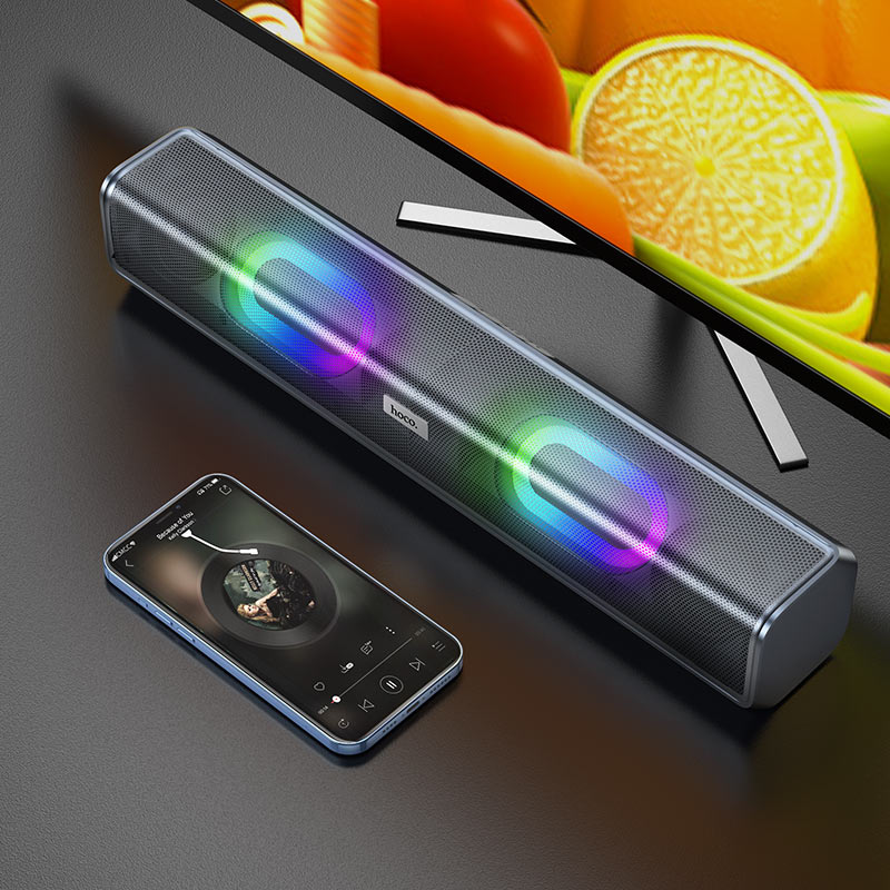 Wireless speaker “BS49 Dazzling sound” desktop portable loudspeaker
BS49 Dazzling sound.