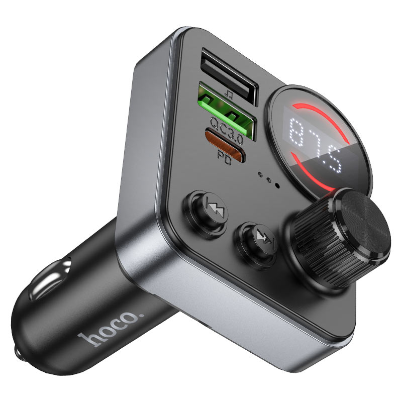 Car charger “E86 Alegria” PD30W QC3.0 with wireless FM transmitter
