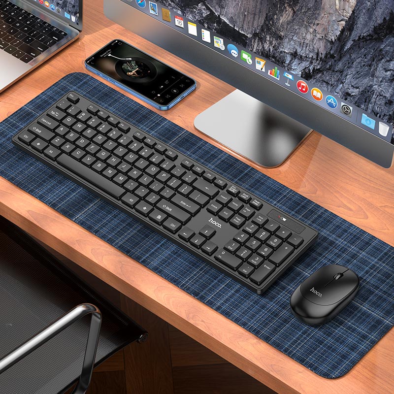 Keyboard + mouse set “GM17” wireless EN / RU.