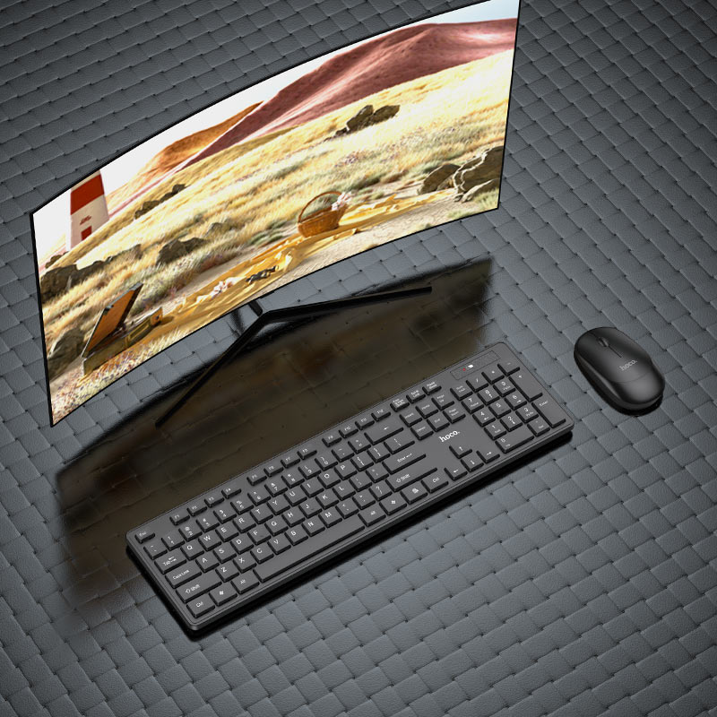 Keyboard + mouse set “GM17” wireless EN / RU.