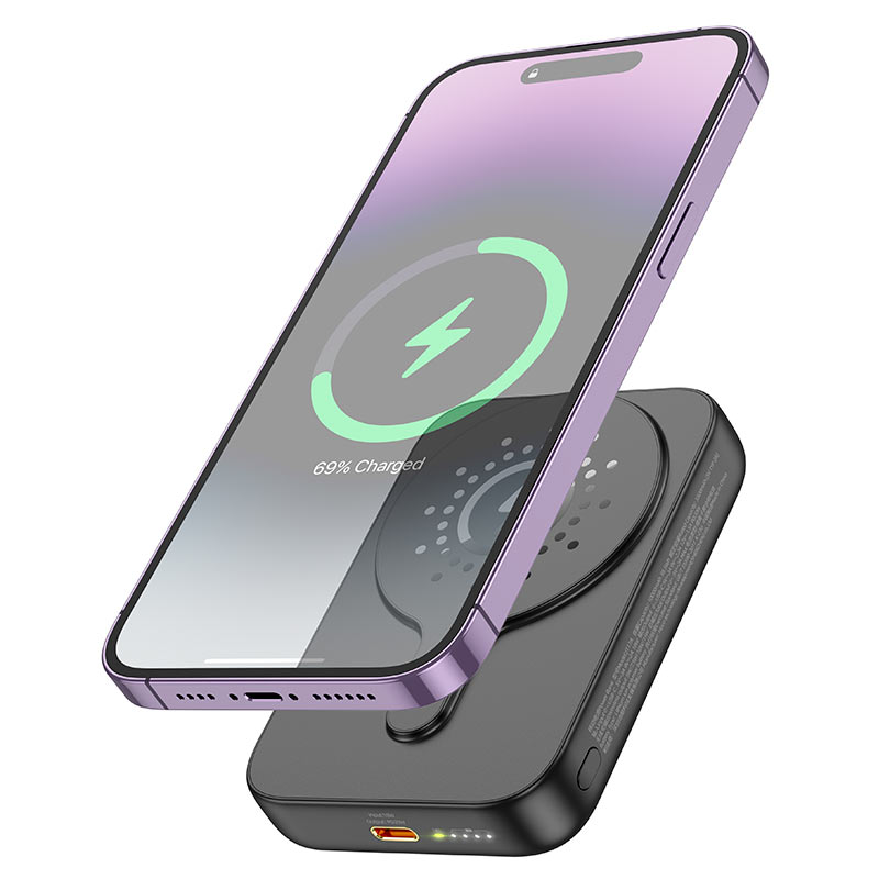 Power bank “J117A Esteem” PD20W + QC3.0 wireless charging 10000mAh