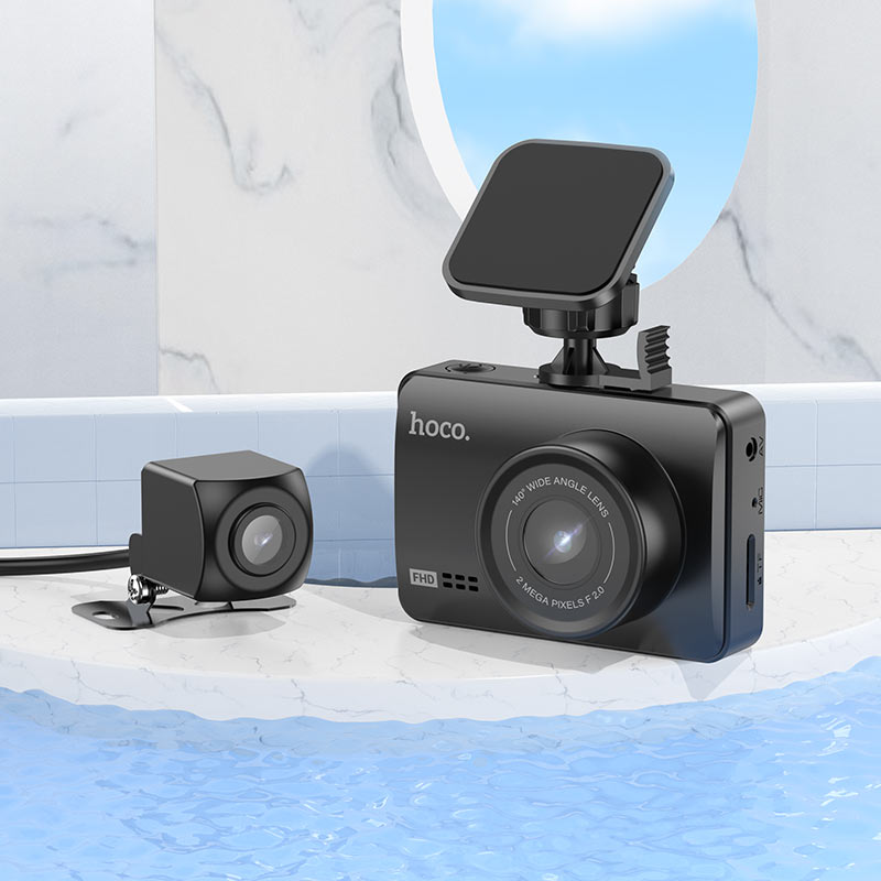 Dash cam “DV3” dual channel driving recorder