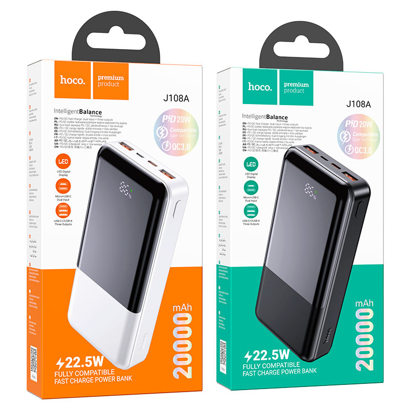 J108A Universe, mobile power bank, 20000mAh.