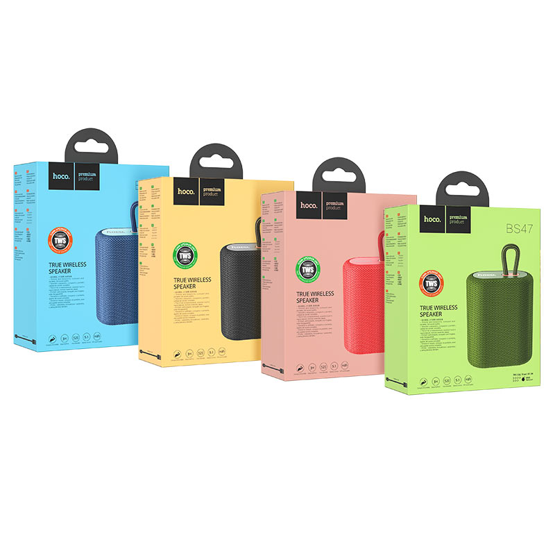 Wireless speaker “BS47 Uno” sports portable loudspeaker