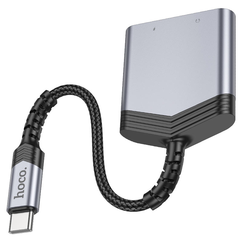Adapter Type-C to 2× Type-C "LS40"audio converter