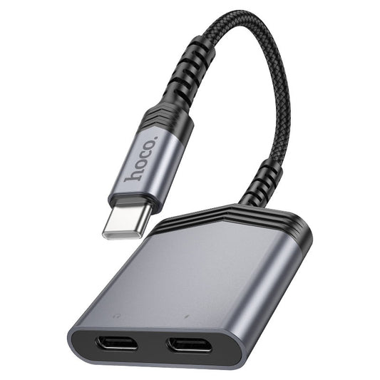 Adapter Type-C to 2× Type-C "LS40"audio converter